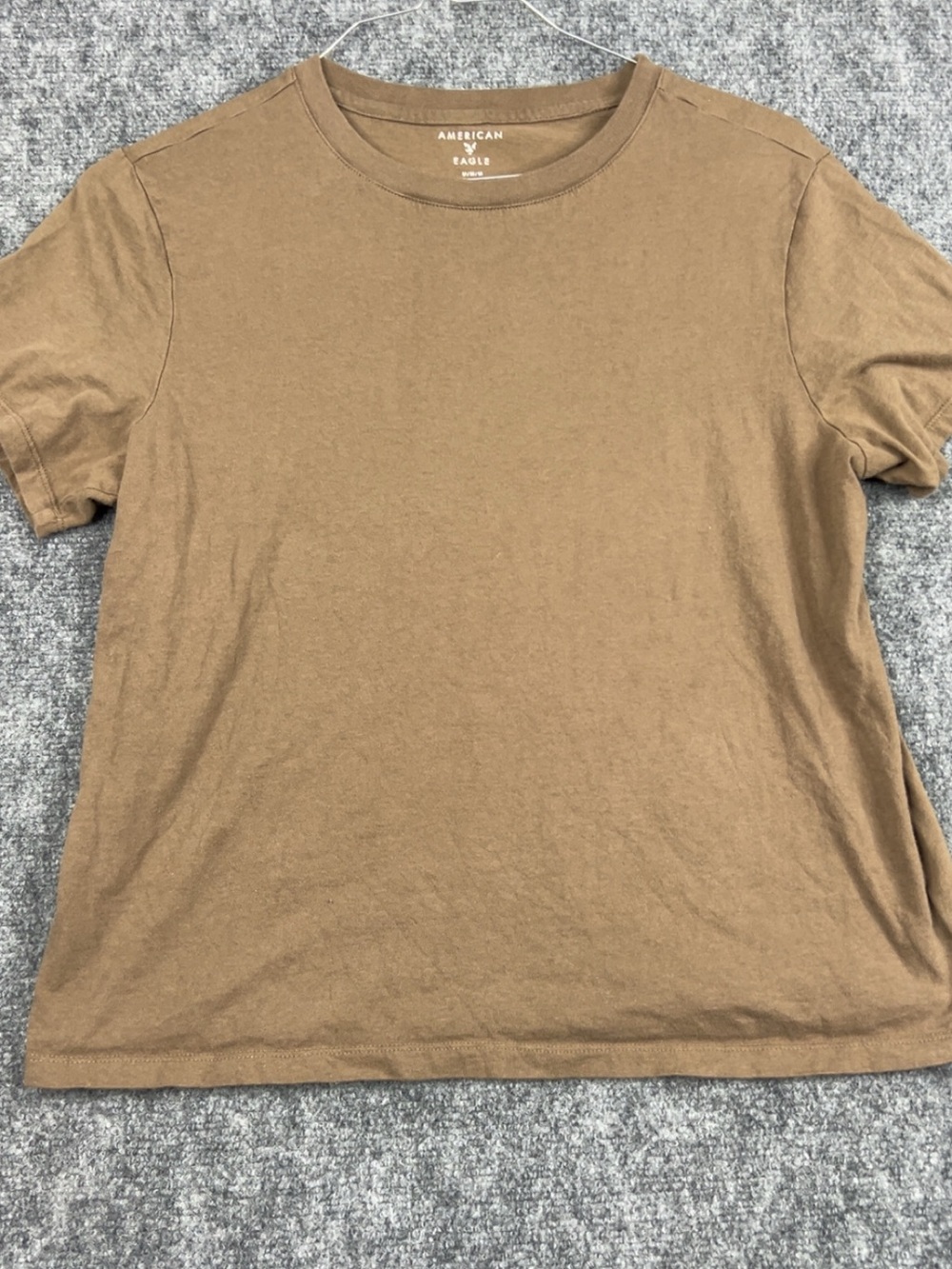 American Eagle Outfitters Brown Short Sleeve Crewneck T-Shirt Size M